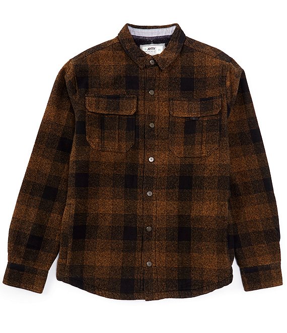 Jetty Plaid Sherpa Jacket outlets