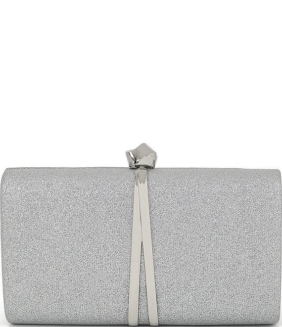 Glitter Square Shoulder Chain Bag Elegant Classic Evening - Temu