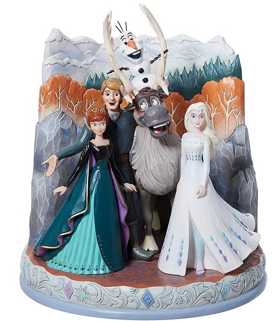 Jim Shore Disney Traditions Connected Through Love - Frozen 2 Scene