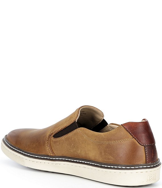 Johnston & Murphy Men's McGuffey Leather Slip On Sneakers | Dillard's