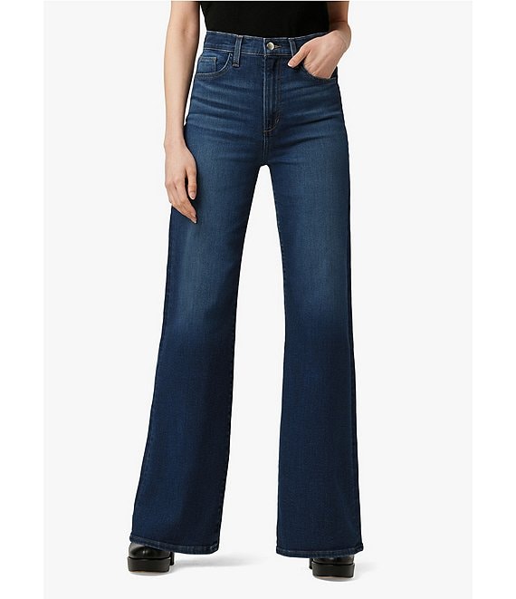 Joe s Jeans The Mia Denim High Rise Wide Leg Jeans