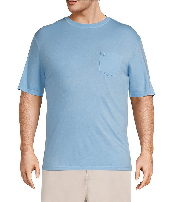 Johnnie-O Big & Tall Dale 2.0 Solid Short Sleeve T-Shirt