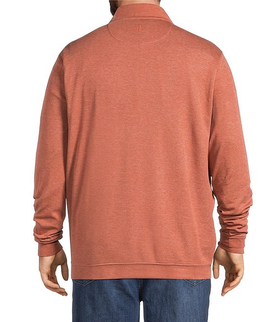 Johnnie-O Big & Tall Sully Quarter Zip Pullover | Dillard's