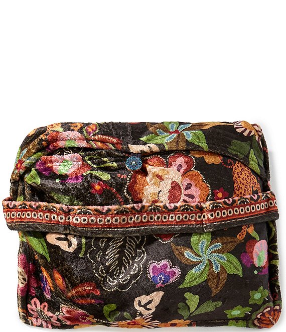 JOHNNY WAS Maxima Reversible Travel Cozy Blanket