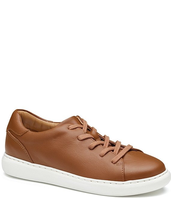 Johnston & Murphy Boys' Anders Leather Lace-To-Toe Sneakers (Youth)