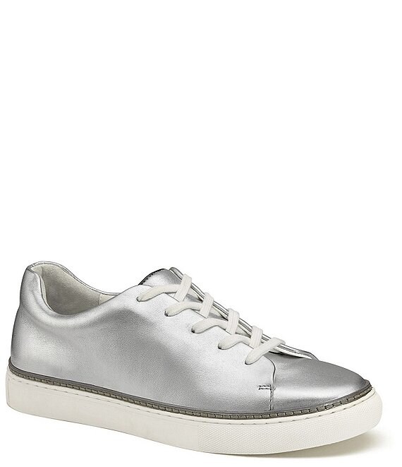 Johnston & Murphy Callie Leather Lace-Up Sneakers | Dillard's