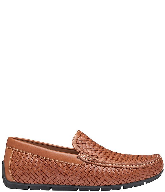 Johnston & Murphy Collection Men's Baldwin Woven Leather Slip On