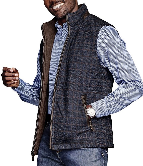 Johnston & Murphy Diamond-Quilted Reversible Vest | Dillard's