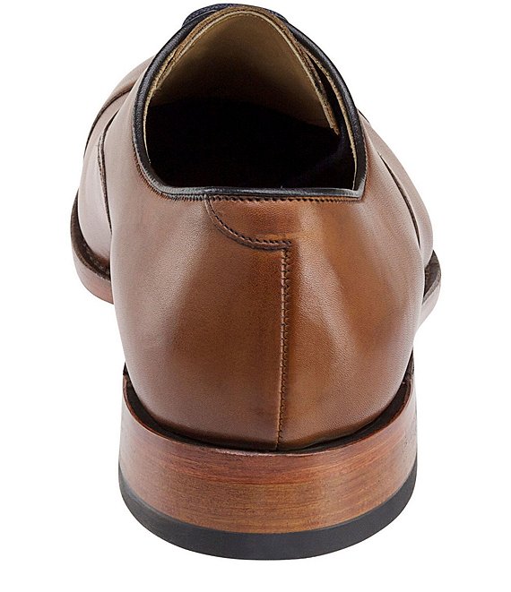 Johnston & Murphy Passport Collection Melton Leather Cap-Toe
