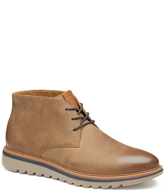 Johnston Murphy Mens Braydon Chukka Boots