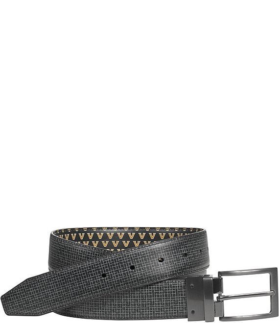 Johnston & Murphy Men's Collegiate Reversible Leather Belts