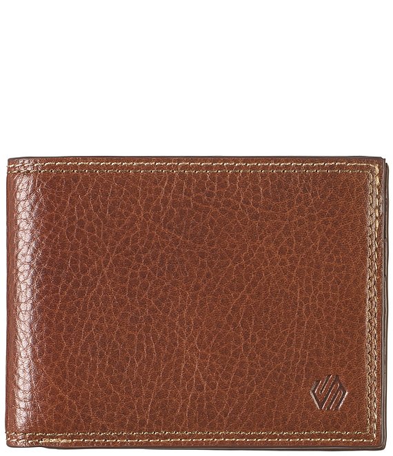 Johnston & Murphy Men's Double Contrast Stitch Billfold Wallet