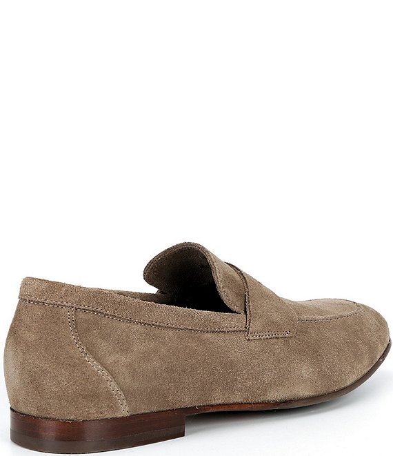 ※シンジュ Johnston & Murphy Men's Higgins Penny Suede Loafers | Dillard's