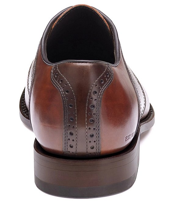 Johnston & Murphy Men's Melton Leather Saddle Oxfords | Dillard's