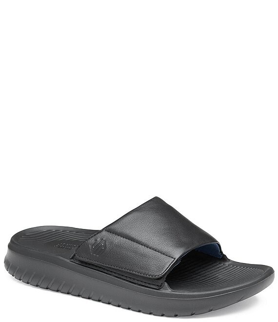 Johnston Murphy Men s Oasis Leather Slides Dillard s