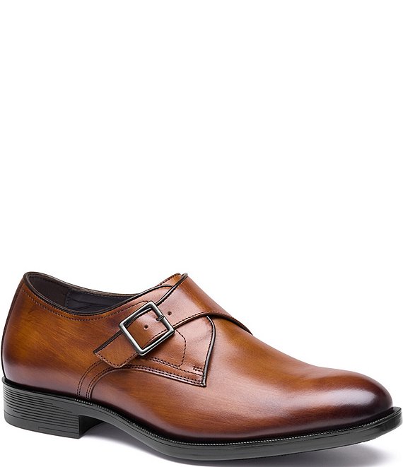 Johnston & Murphy Men's Redford Single Monk Strap Oxfords