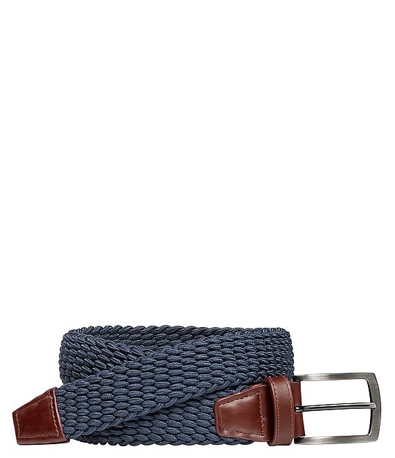 Johnston & Murphy Men's Stretch Knit Belt
