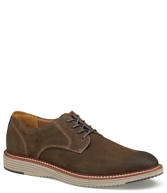 Johnston & Murphy Men's Upton Nubuck Plain Toe Oxfords | Dillard's