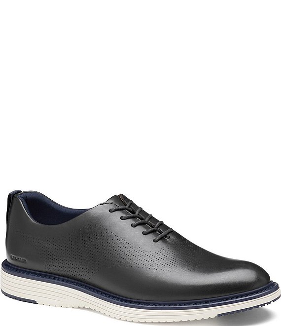 Johnston & Murphy Men's Upton One Piece Perforated Leather Plain