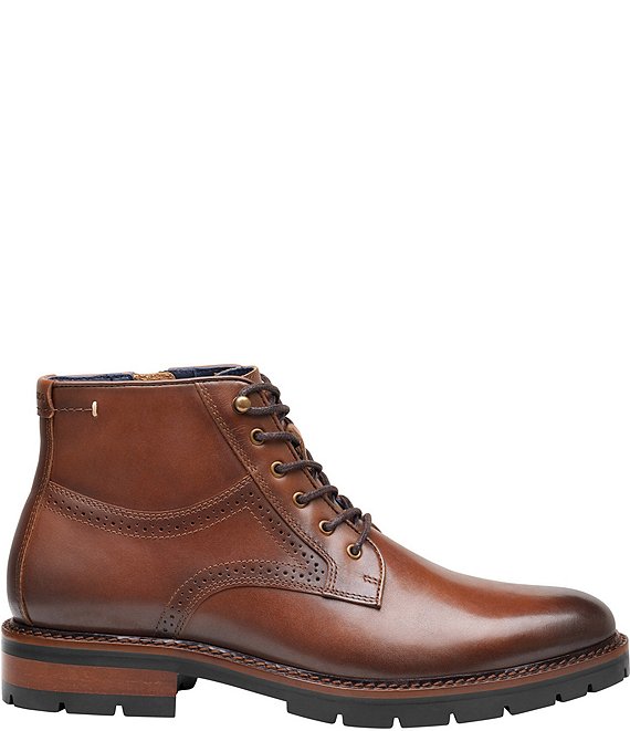 Johnston & Murphy Men's XCFlex Cade Plain Toe Lug Boots | Dillard's