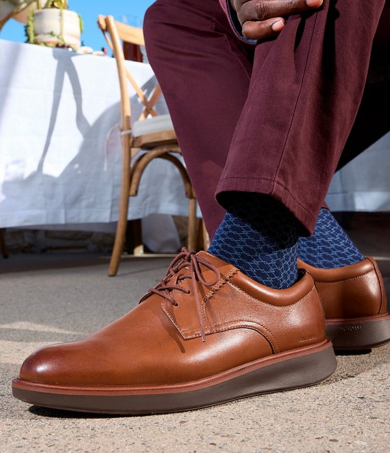 Johnston & Murphy Men's XC+Parker Waterproof Leather Oxfords