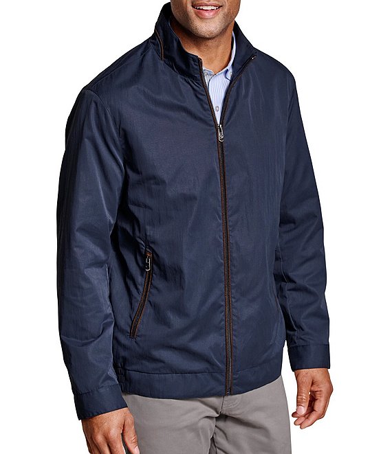 Johnston & Murphy Water Resistant Full-Zip Jacket