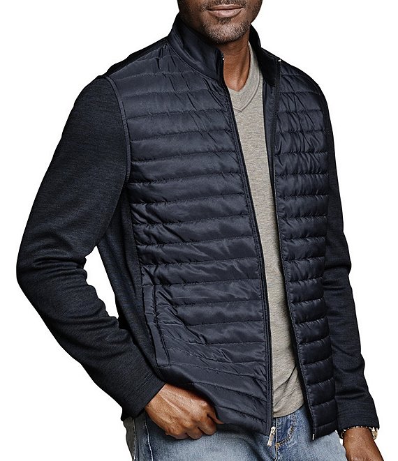 Johnston & Murphy XC+ Quilted Full Zip Jacket