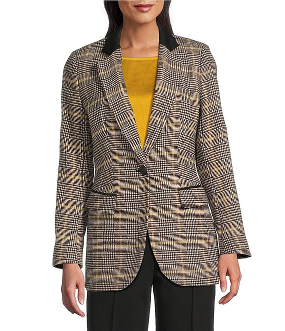 ジャケット・アウター EG \"DL Jacket Glen Plaid Houndstooth\" EG DL Jacket Glen Plaid Houndstooth