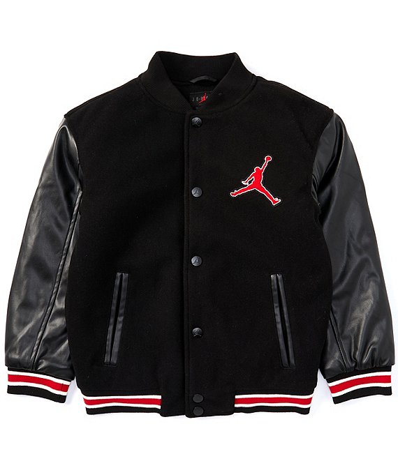 Jordan Big Boys Long Sleeve Varsity Jacket | Dillard's