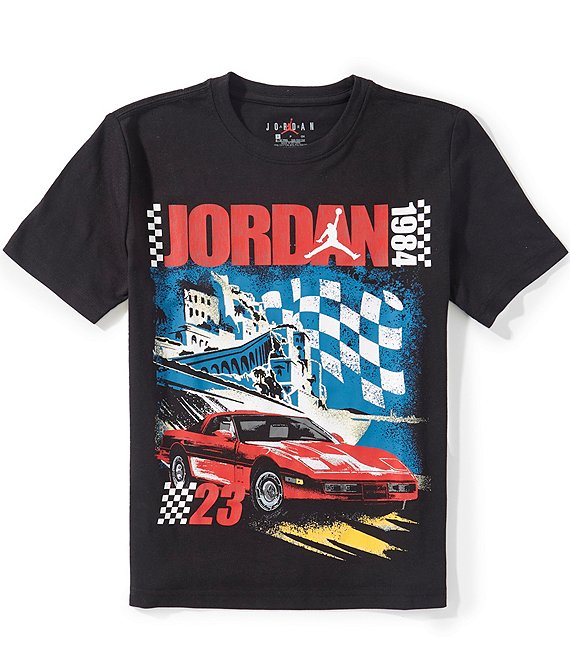 Jordan Big Boys Short Sleeve Brooklyn Auto 85 Tee