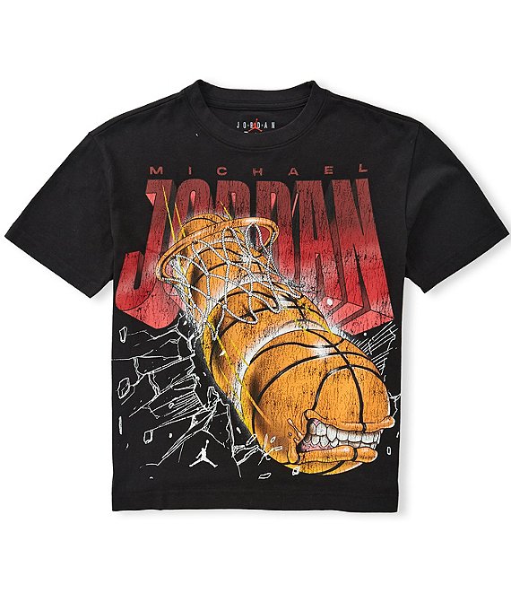 Jordan Big Boys Short Sleeve Monster Ball Tee