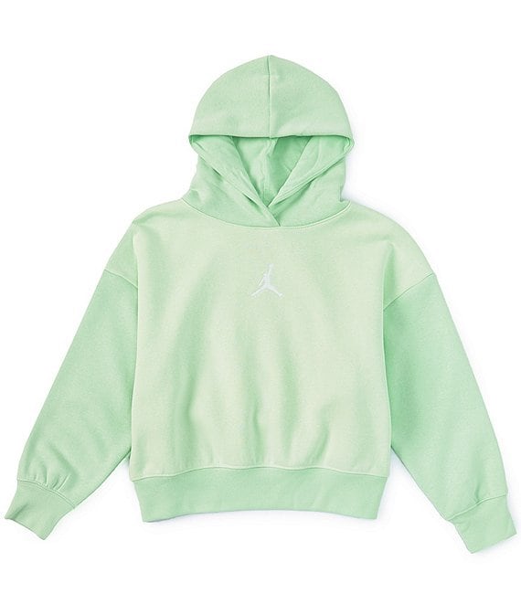 Color:Vapor Green - Image 1 - Big Girls 7-16 Icon Play Pullover Hoodie