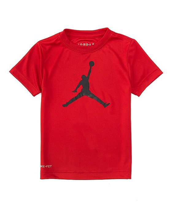 Jordan Little Boys 2T-7 Short Sleeve Jordan Logo T-Shirt | Dillard's