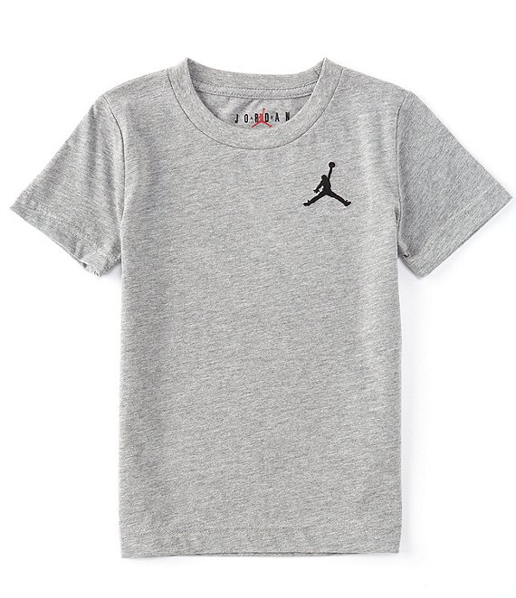 Jordan Little Boys 2T-7 Short-Sleeve Jumpman Air Embroidery Logo Knit Tee