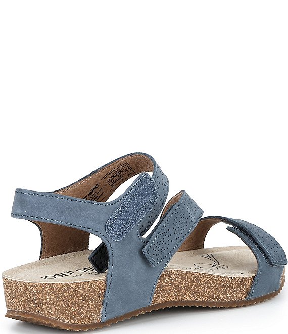 Josef Seibel Tonga 78 Perforated Nubuck Sandals | Dillard's