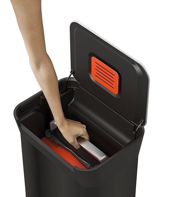 Joseph Joseph Titan 30L- Carbon Black Trash Can | Dillard's