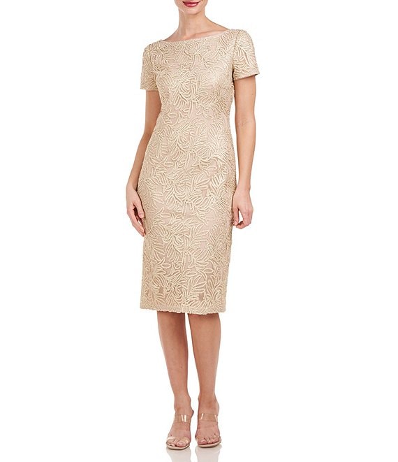 Js collections best sale soutache sheath dress