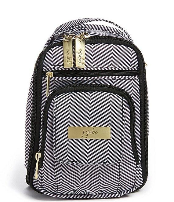 Color:The Queen - Image 1 - Mini Be Right Back Chevron Backpack - Queen