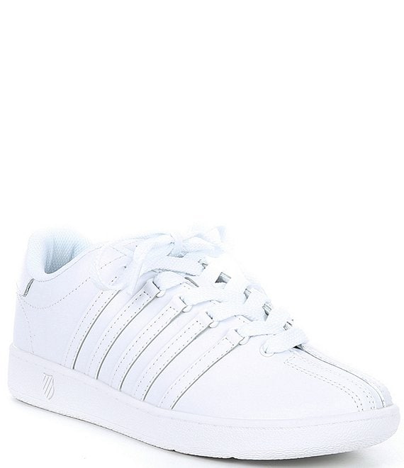 Color:White/White - Image 1 - Kids' Varsity Classic VN Sneakers (Youth)
