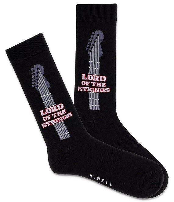 K. Bell Lord Of The Strings Crew Socks