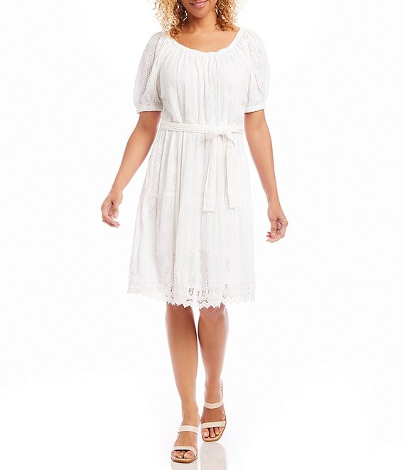 Dillards plus size cheap white dresses