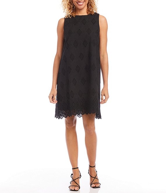 Karen kane scalloped lace sheath dress best sale