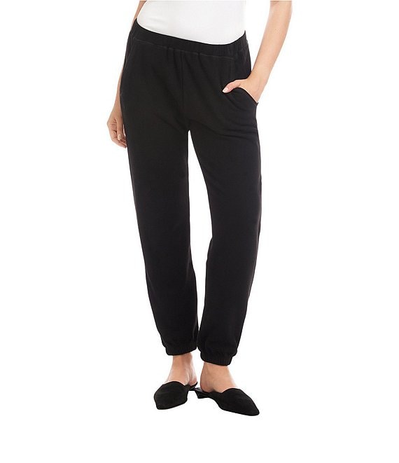 Karen Kane High Rise Double Knit Jogger Sweatpants