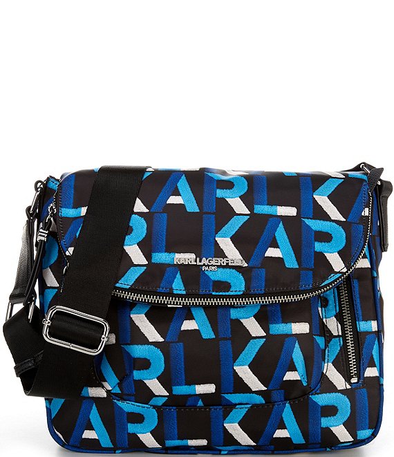 Color:Black/Embellished Multi - Image 1 - Cara Nylon Messenger Bag