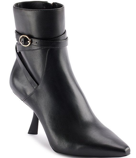 Karl Lagerfeld Paris IIayna Patent shops Leather Booties