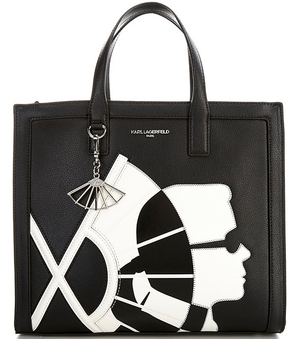 KARL LAGERFELD PARIS Nouveau Medium Tote Bag