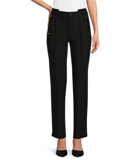 KARL LAGERFELD PARIS Nylon Compression Pant | Dillard's