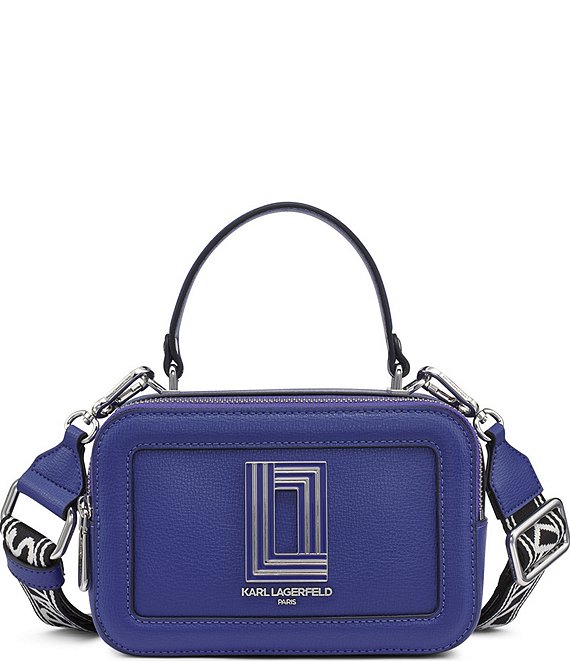 Karl lagerfeld bag blue on sale