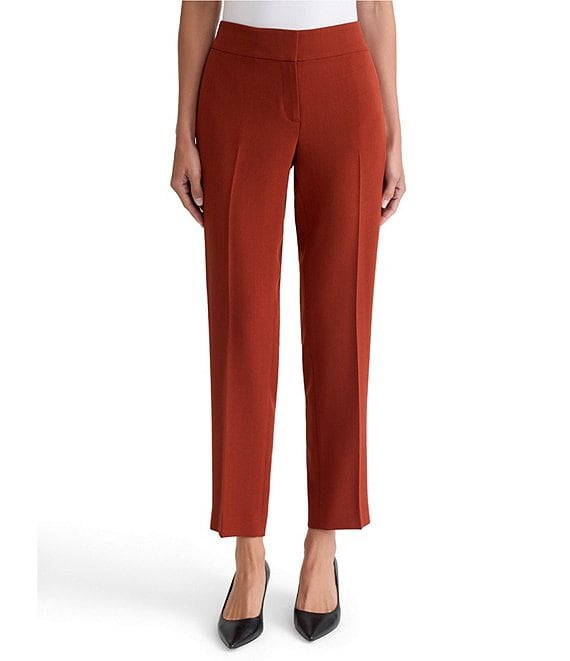 Kasper Crepe Slim Pants