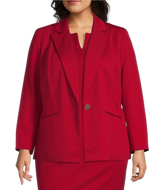 jcpenney plus size womens suits